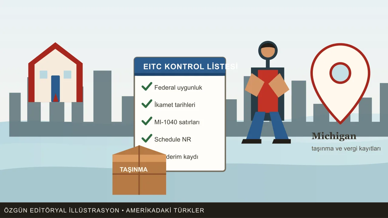 Michigan’a Taşındıysanız EITC Hesabında Neleri Kontrol Etmeli?